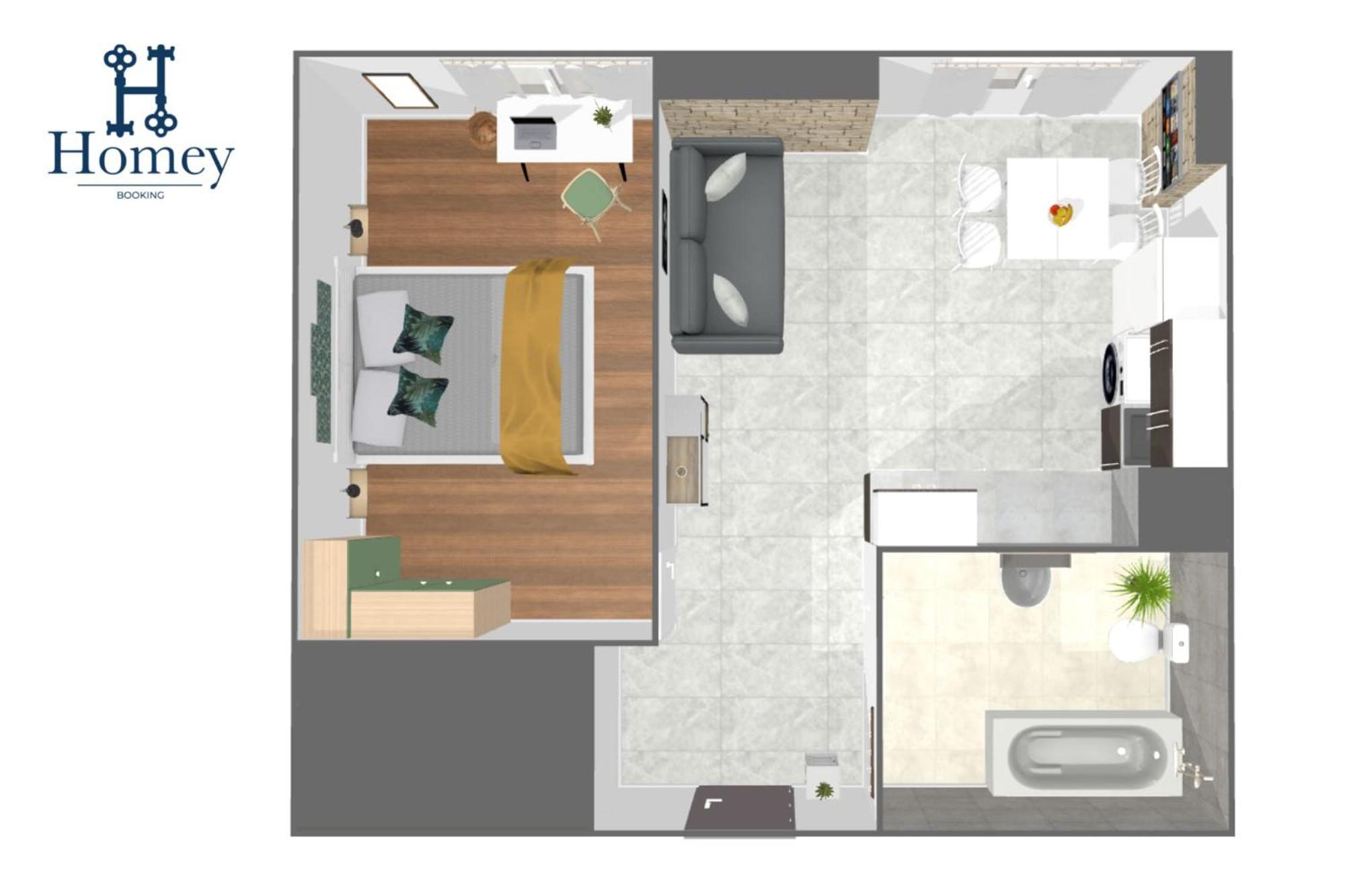 Homey Keola - Parking Prive Gratuit - Aux Portes De Geneve - Au Pied Du Tram - Appartement Avec 1 Chambre Et Un Grand Salon Avec Un Canape-Lit Амбії Екстер'єр фото