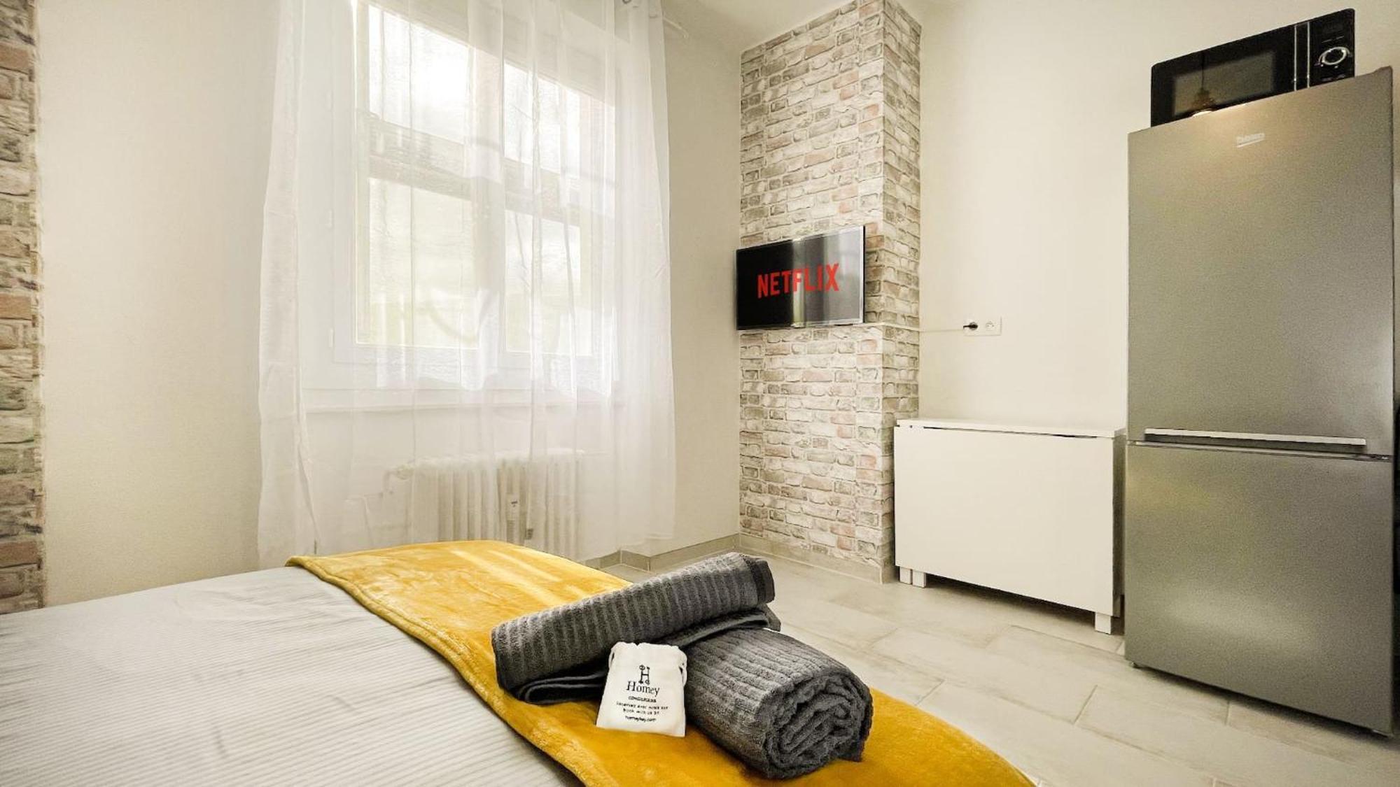 Homey Keola - Parking Prive Gratuit - Aux Portes De Geneve - Au Pied Du Tram - Appartement Avec 1 Chambre Et Un Grand Salon Avec Un Canape-Lit Амбії Екстер'єр фото