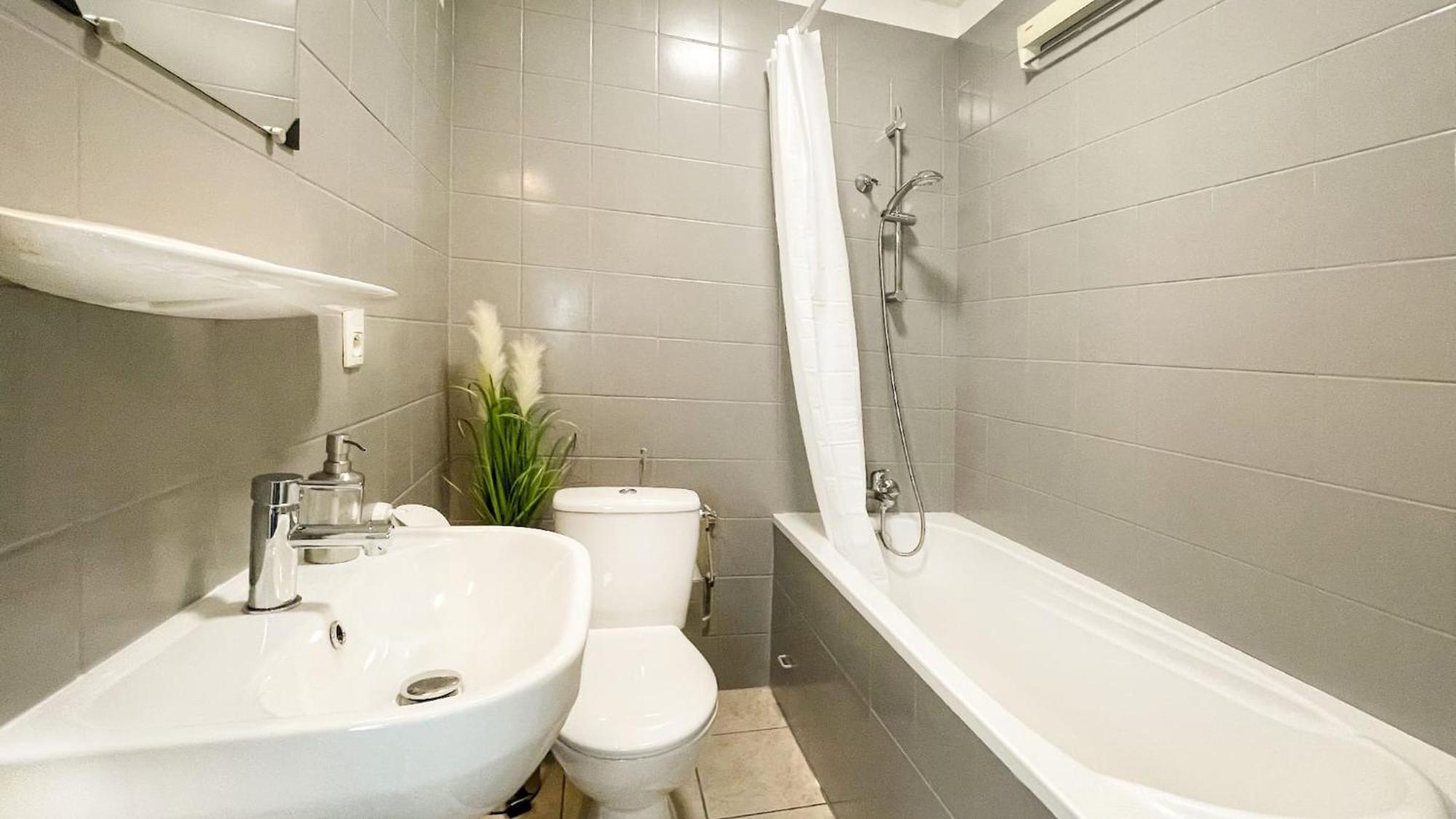 Homey Keola - Parking Prive Gratuit - Aux Portes De Geneve - Au Pied Du Tram - Appartement Avec 1 Chambre Et Un Grand Salon Avec Un Canape-Lit Амбії Екстер'єр фото