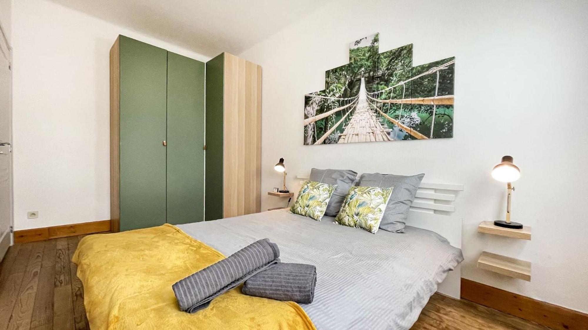Homey Keola - Parking Prive Gratuit - Aux Portes De Geneve - Au Pied Du Tram - Appartement Avec 1 Chambre Et Un Grand Salon Avec Un Canape-Lit Амбії Екстер'єр фото